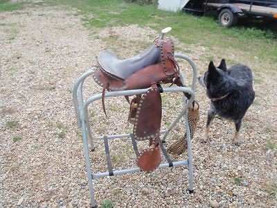 Unique Collectible Vintage Pony Saddle Spots Parade Trail 12 Seat