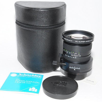 Schneider f. Contax RTS 12,8/28mm PC Super Angulon MC