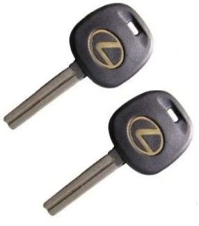 2X Original Uncut Lexus ES GX LX RX SC key (no button / no chip)