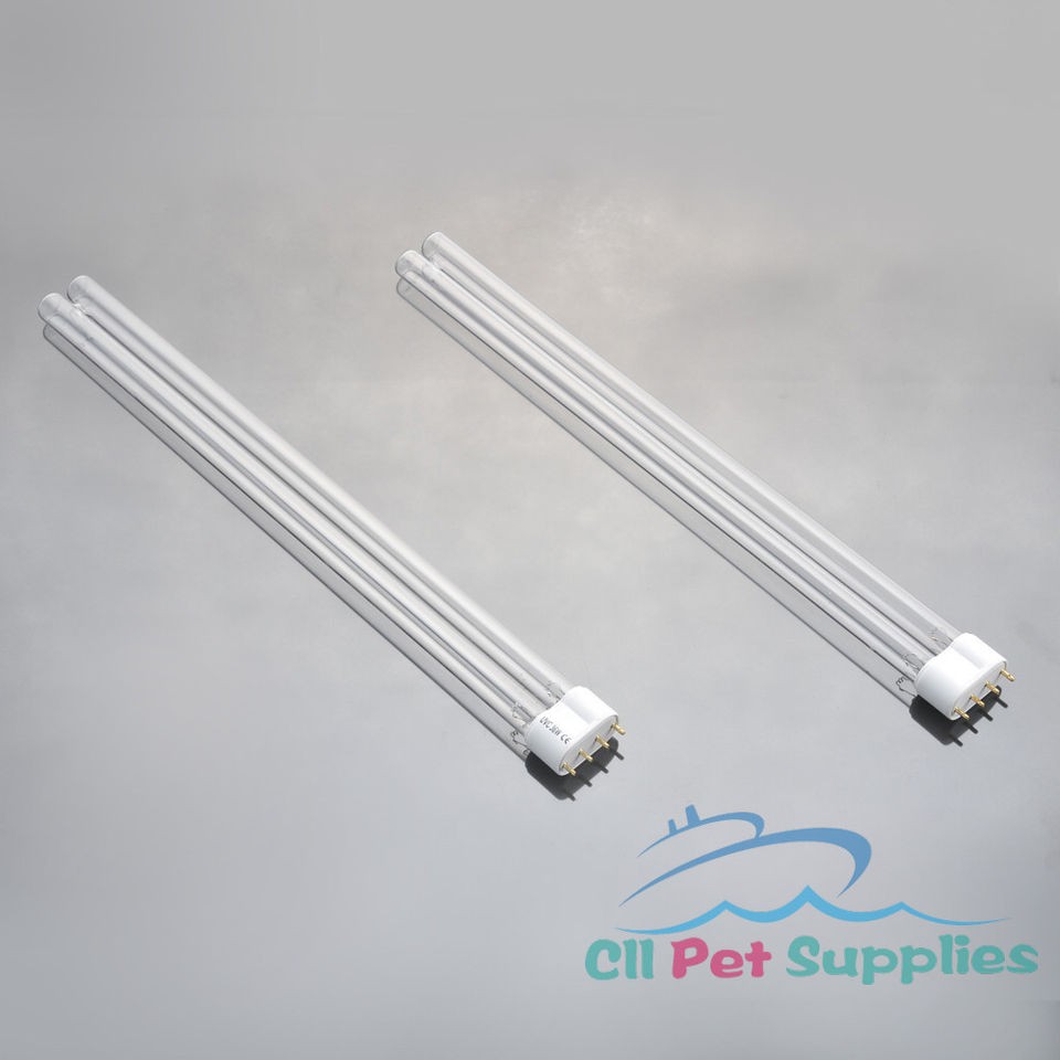 PCS UV Light Bulbs 36W Watt 2G11 Base for Aquarium UVC Sterilizer