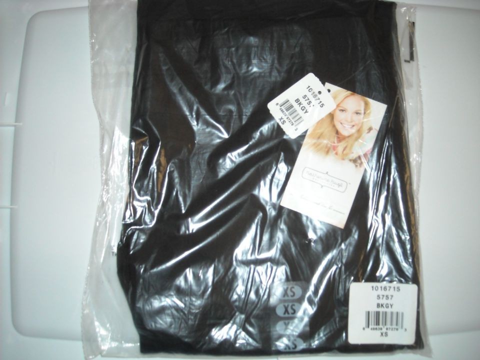 NWT PEACHES 5757 KATHERINE HEIGL SCRUB PANT BLACK JEAN STYLE POCKET 