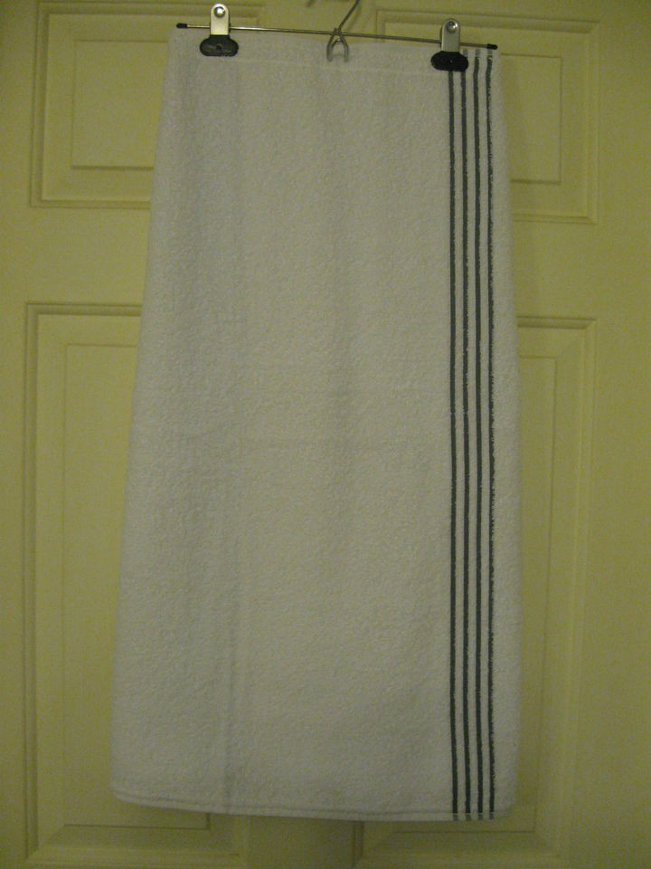 Towel Wrap 36 42 Bath Velcro Thick Terry Cloth Shower Gym Sauna Spa 