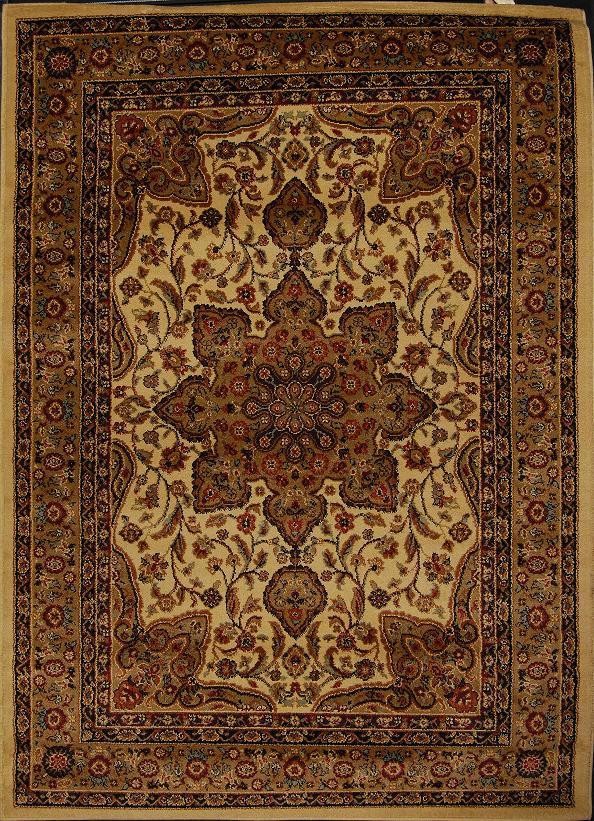 SAND BEIGE ORIENTAL AREA RUG 8 X 11 LARGE PERSIAN 83   ACTUAL 7 8 x 