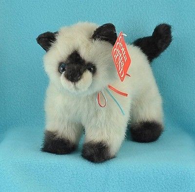   HTF Gund #1171 Copycats Siamese Himalayan Coloring, Cat w Tag, Unused