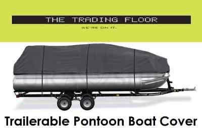 Trailerable Pontoon Boat Cover 17 to 20