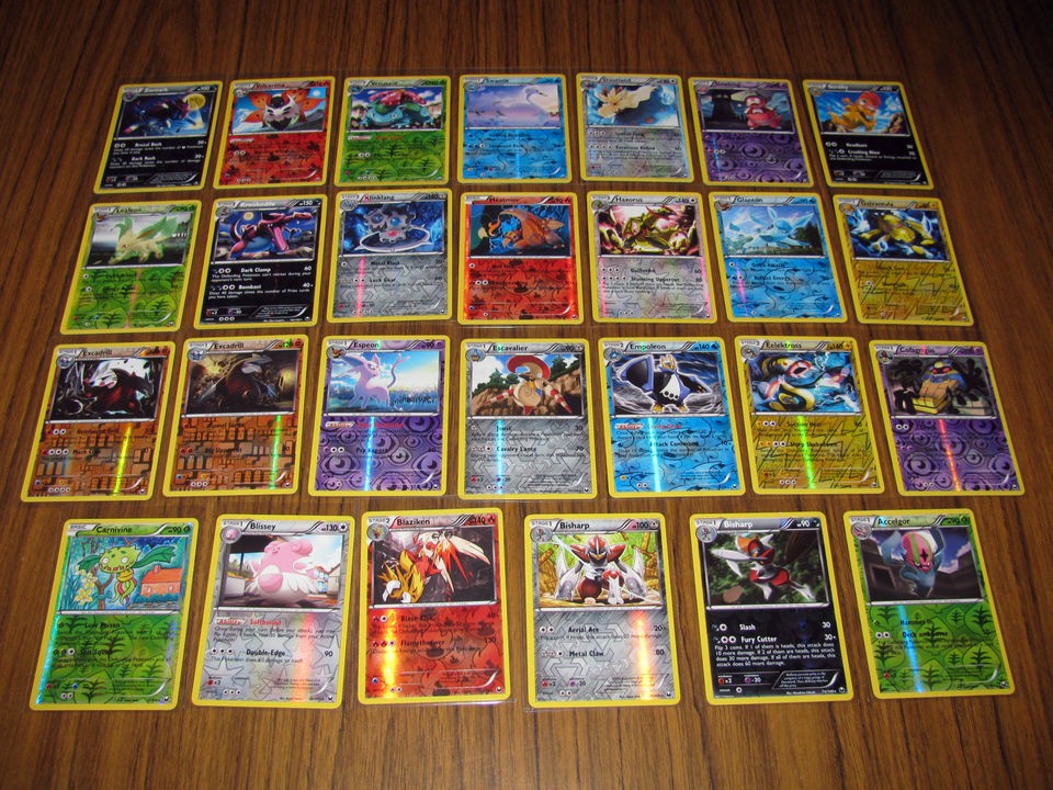 Pokemon B&W Dark Explorers Rare Reverse Holo Card Mint (Choose from 