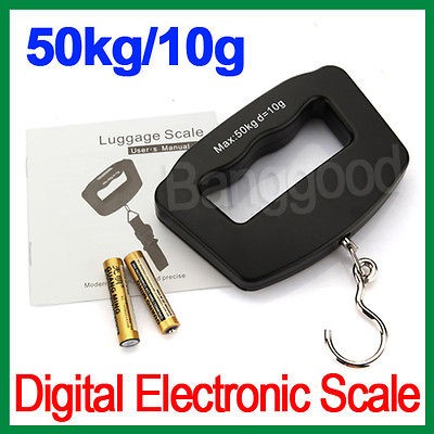   Digital Electronic Portable Hang Fish Hanging Luggage Balance Scale