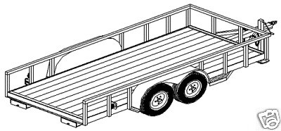 lowboy trailer in Business & Industrial