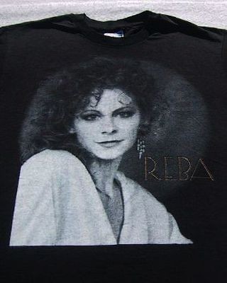 REBA McENTIRE 1990 91 tour LARGE concert T SHIRT vintage vtg Rumour 