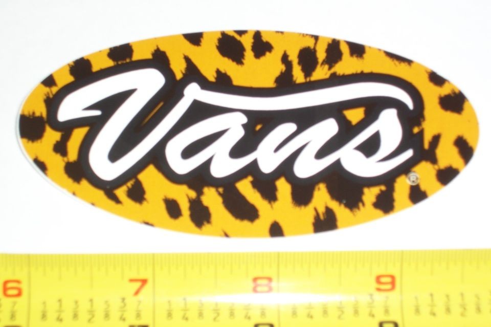 VTG 90s VANS PINK CHEETAH PRINT NOS SKATEBOARD SURF SURFING SNOWBOARD 