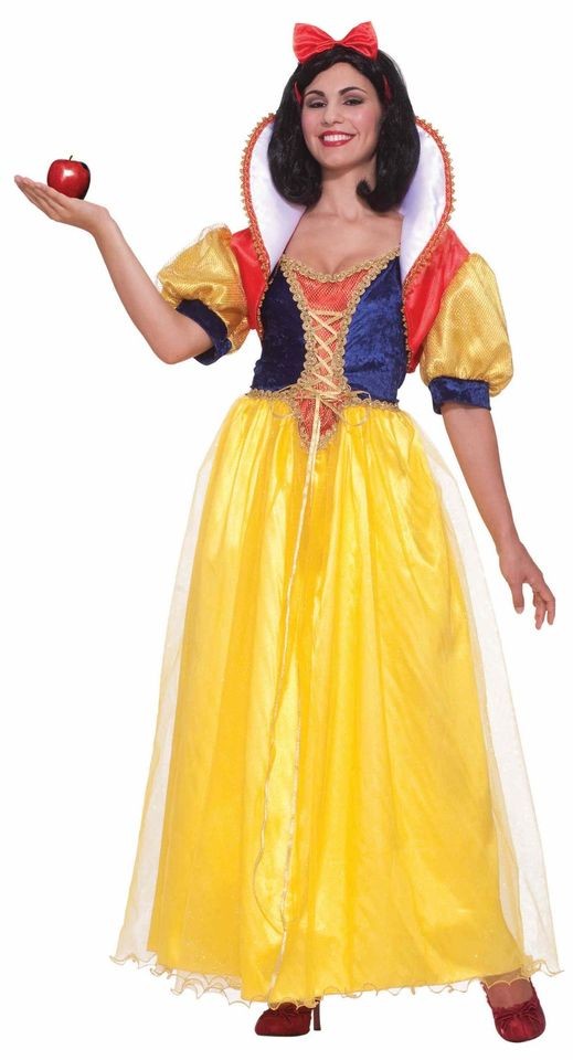 Snow White Womens Adult Costume Disney Princess Seven Dwarves 