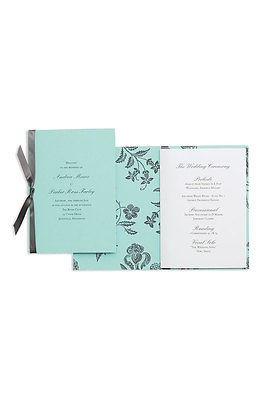 wedding programs in Programs