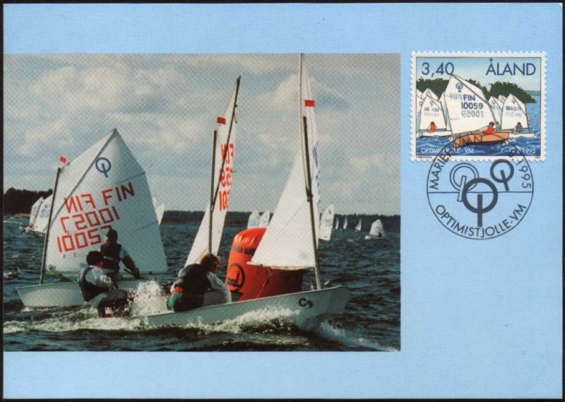 Aland Maxi 1995 Sailing Optimist Dinghies Mint