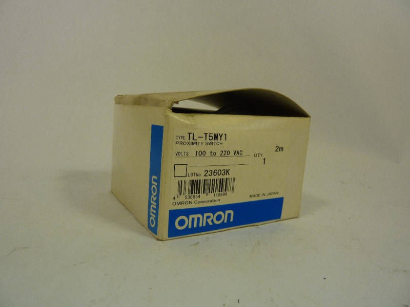 Omron Flat Proximity Switch 2m TL T5MY1  NEW 