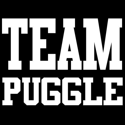 TEAM PUGGLE T SHIRT puggles dog puppy owner gift