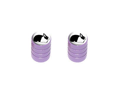 Dutch Rabbit   Motorcycle Bike Bicycle Tire Valve Stem Caps   Purple