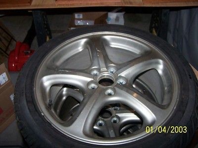 Subaru WRX Aluminum Rally Wheels 17X7 and LOW Profile Tires