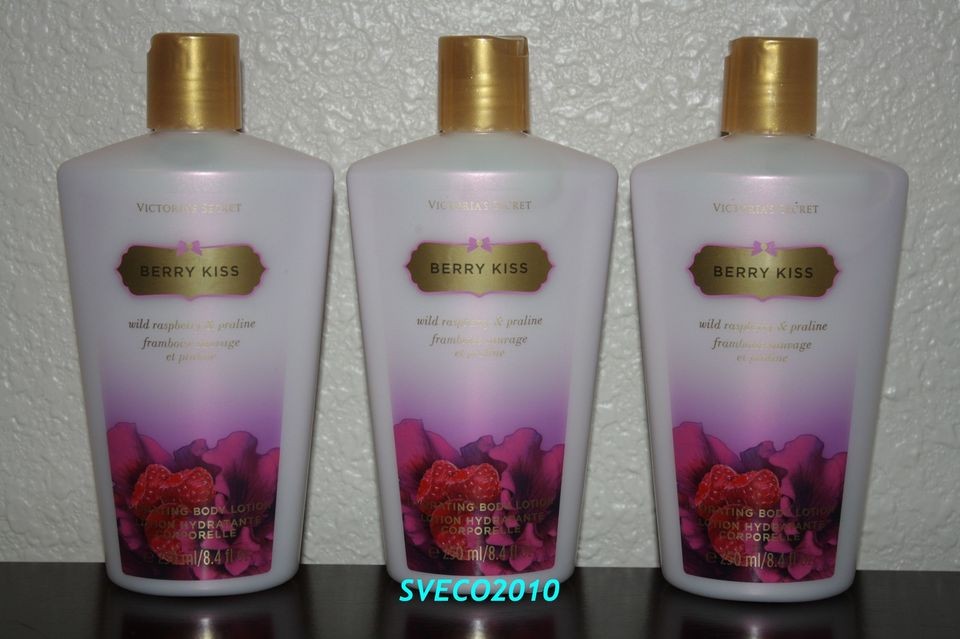   Secret BERRY KISS Hydrating Body Lotion ~ Wild Raspberry & Praline