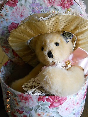 Hat Box Series Nikki Bear by Annette Funicello COA