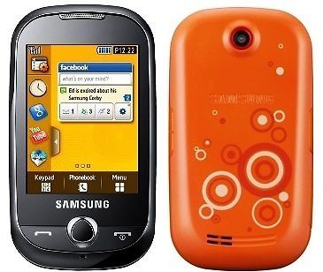   NEW SAMSUNG GENIO S3650 CORBY TOUCH ORANGE,UNLOCKE​D WORLWIDE READY