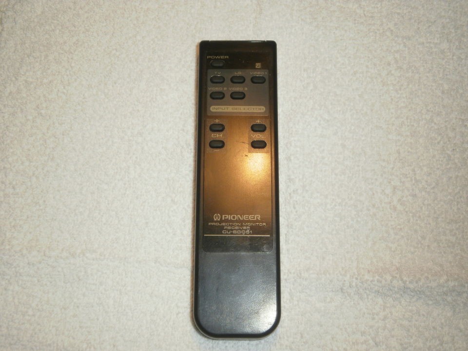 Pioneer CU SD051 Remote Control for Projection Monitor Receiver/TV/La 