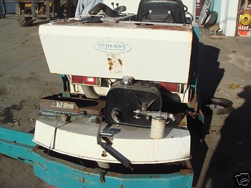 RADIATOR AND SHROUD TENNANT 527 RIDING SWEEPER