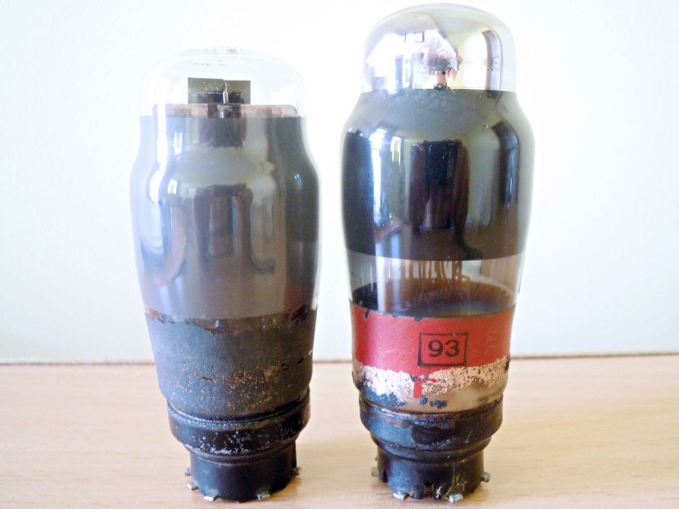   Tungsram EL3 3REP6 TEL3 VEL3 pentode vacuum radio tubes valves röhre