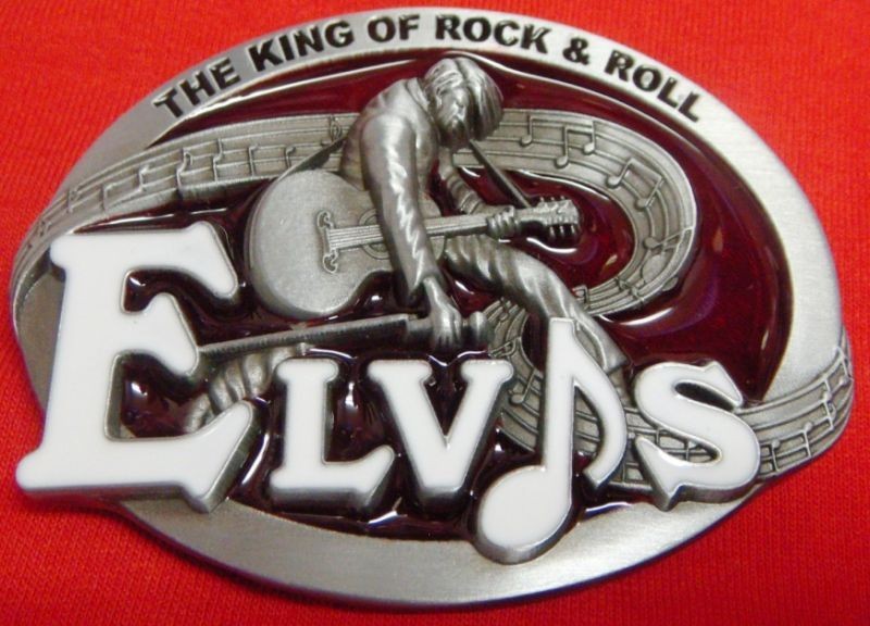 elvis belt buckles in Clothing, 