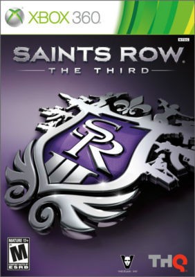 SAINTS ROW 3 THE THIRD XBOX 360 GAME **BRAND NEW SEALED**