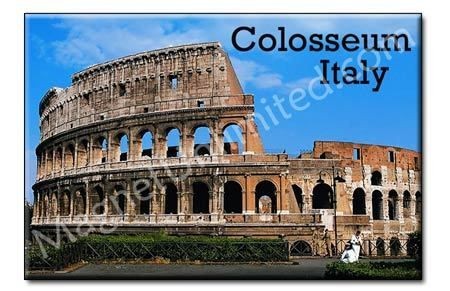 ROMAN COLOSSEUM   ROME ITALY Souvenir Fridge Magnet