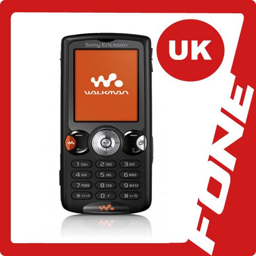 USED SONY ERICSSON W810i BLACK MOBILE PHONE UNLOCKED GRADE C 