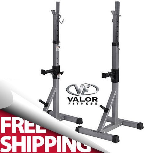 Valor BD 8 Squat Stands with Plate Storage 2BD0081BM