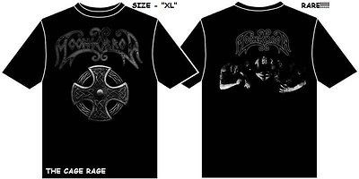 MOONSORROW   T SHIRT  GRAY SHIELD   2/SIDED   XL   PAGAN METAL 