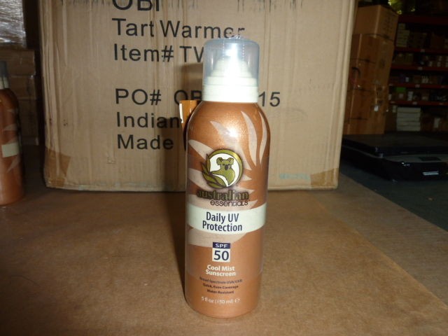   Australian Essentials SPF 50 UV PROTECTION Sunscreen spray mist SPF50