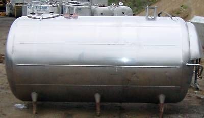 1000 Gallon Stainless Insulated Storage Tank