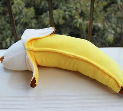Plush simulation Yellow Banana Stuffed animals Plush pillow 70CM 