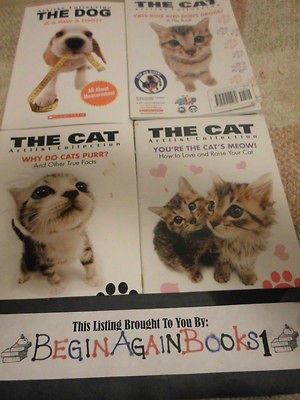 Lot of 4 Artlist Collection The Cat and The Dog Easy Reader Chapter 