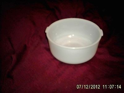 Vintage Glasbake for Sunbeam 19CJ Mixing Bowl Milk Glass