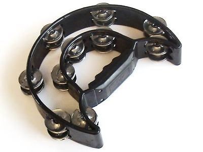 DOUBLE HALF MOON TAMBOURINE percussion tamborine drum B