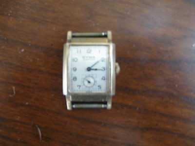 CYMA TAVANNES 10KT GOLD FILLED MENS WATCH