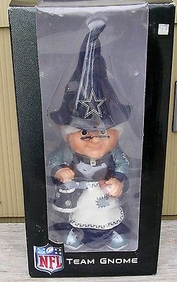 DALLAS COWBOYS NFL TEAM GNOME NIB FOREVER COLLECTIBLES 12 INCH