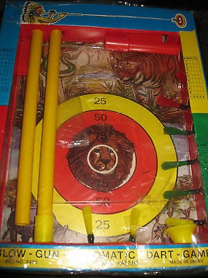 Vintage Blow~Gun~ Automatic + Dart ~Game