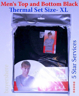 WHOLESALE LOT MEN;S 5,PCS. TOP AND BOTTOM THERMAL SET, UNDERWEAR 