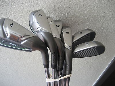 TaylorMade Rocketballz RBZ 4 9+PW Iron Set/Steel Step Stiff Flex