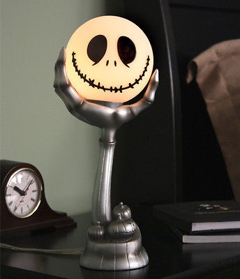   Nightmare Before Christmas JACK SKELLINGTON Head in Hand Lamp NBX Gift