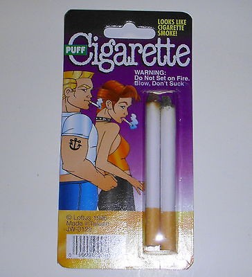 Puff Fake Cigarettes Gag Joke or Theatrical Use