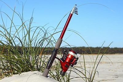 Foot 10 Inches Telescoping Fiberglass Rod & Reel Combo