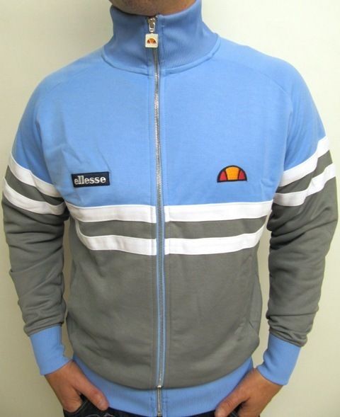 Ellesse Heritage 80s Reynolds Rimini Track Top SkyBlue/Grey S,M,L,XL 