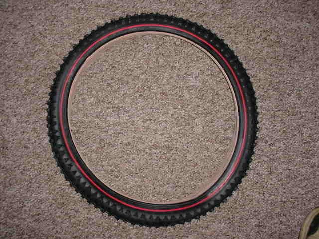 RED LINE BICYCLE TIRE FIT SCHWINN APPLE KRATE SWING BIKE  MURRAY 