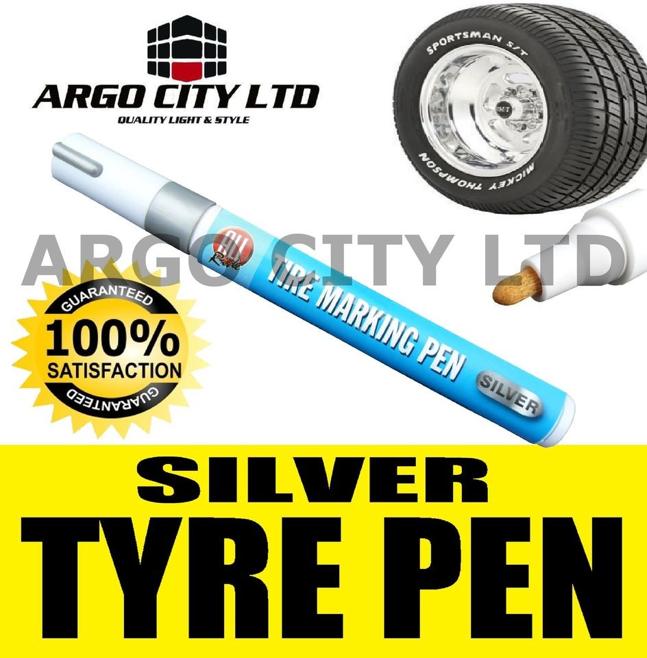 WHITE TYRE TIRE MARKER MARKING PAINT PEN WATER PROOF RENAULT 21